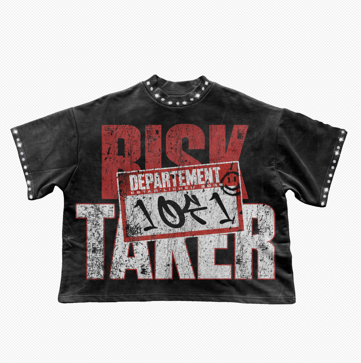 RISK TAKER CROPPED TEE